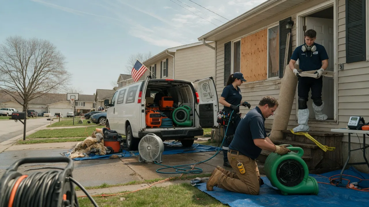 Water Damage Restoration in Appleton, WI near me